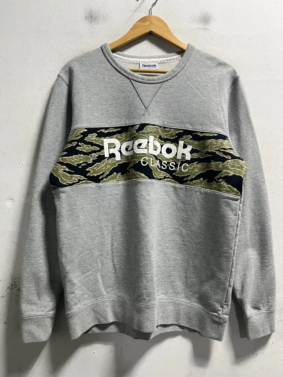 105-110 Reebok 리복 빅로고 스웻 맨투맨 정품